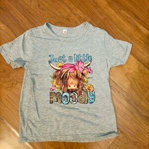 Kids Graphic T-Shirt - Light Blue